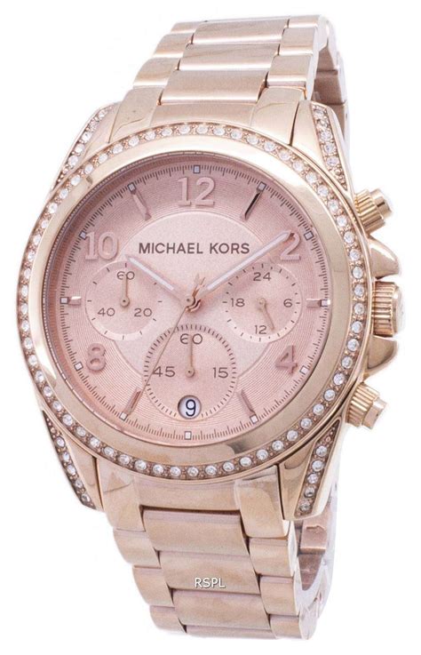 michael kors rose gold watch|Michael Kors mk5263 rose gold.